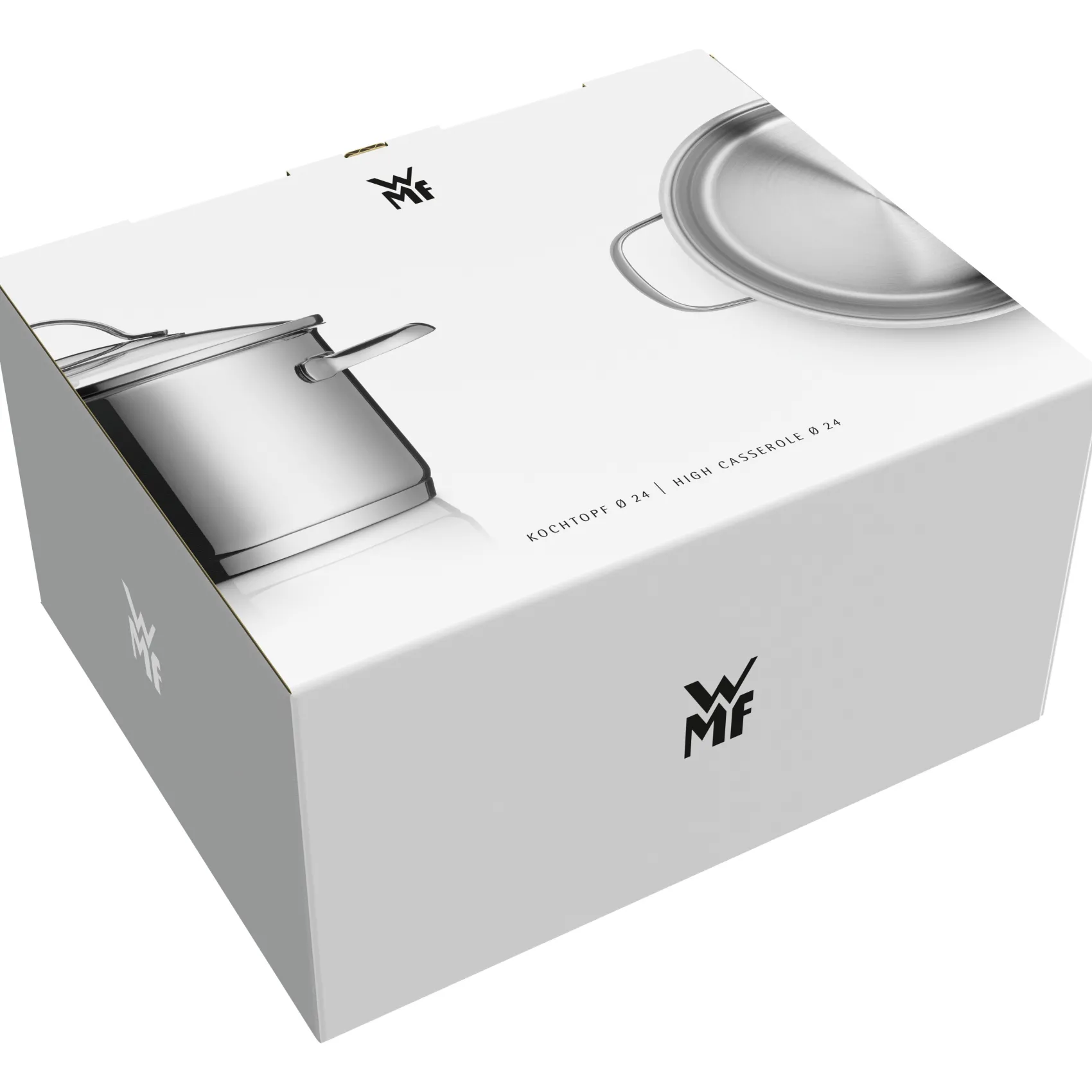 WMF Kochtöpfe|Induktionstöpfe|Aparto Kochtopf mit Deckel, 24 cm
