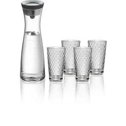 WMF Wassergläser|Karaffen & Dekanter|Basic Set Wasserkaraffe mit 4 Gläsern