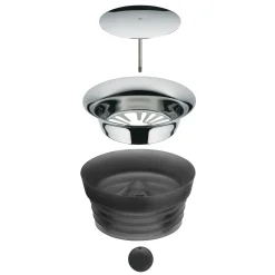 WMF Karaffen & Dekanter|Basic Wasserkaraffe, 1 l, Edelstahl