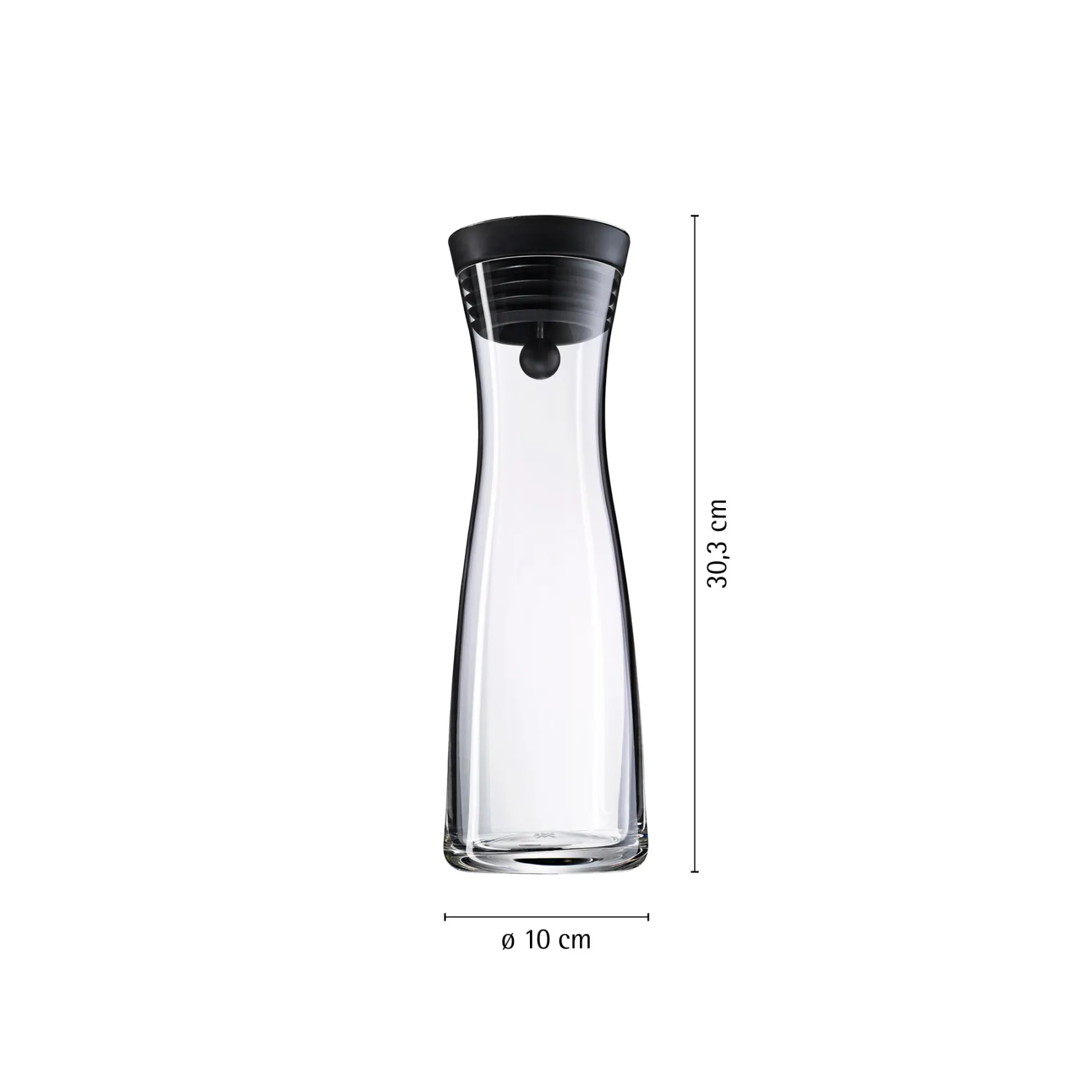 WMF Karaffen & Dekanter|Basic Wasserkaraffe mit Reinigungsbürste