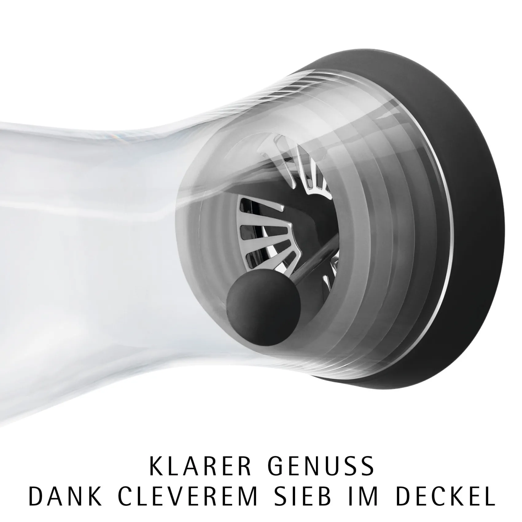 WMF Karaffen & Dekanter|Basic Wasserkaraffe mit Reinigungsbürste