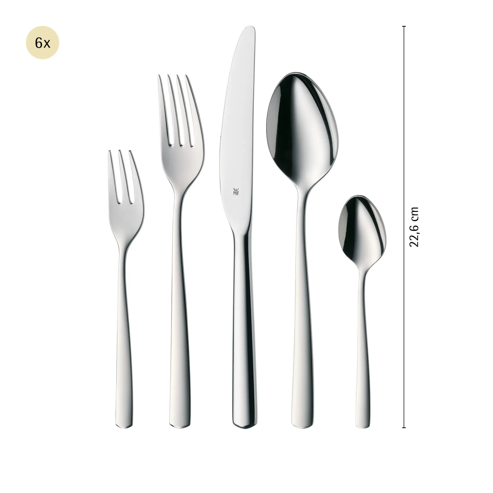 WMF Besteck-Sets|Boston Besteck-Set, 30-teilig, Cromargan®