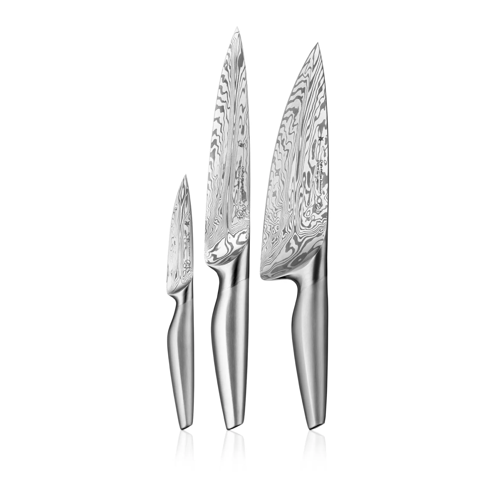 WMF Messersets|Chef`s Edition Damasteel® Messer-Set, 3-teilig