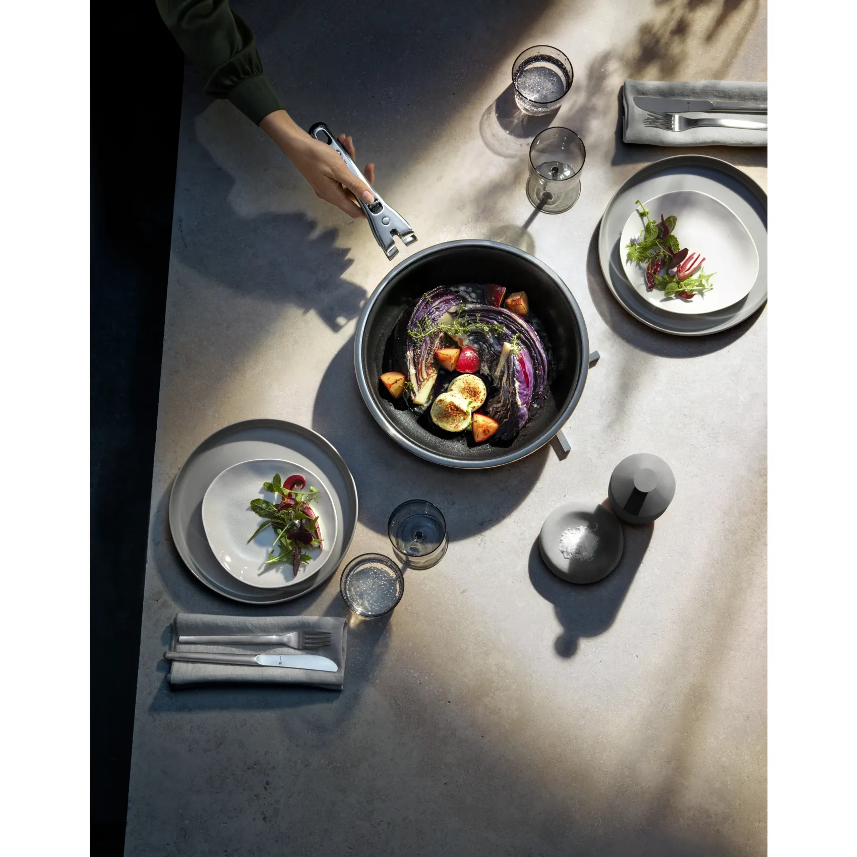 WMF Woks|Click&Serve Wok, 26 cm