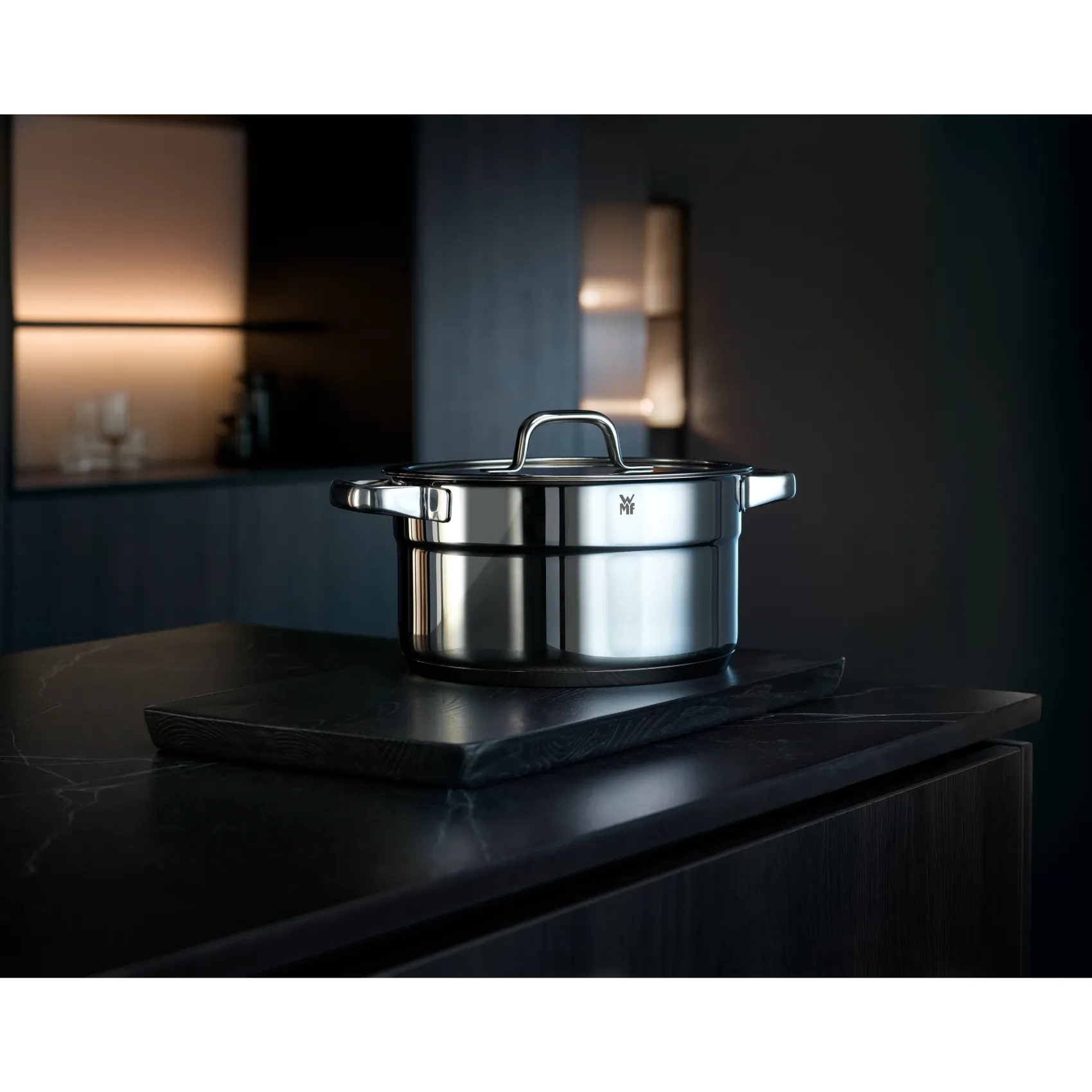 WMF Bratentöpfe|Compact Cuisine Kochtopf mit Deckel, 16,5 cm