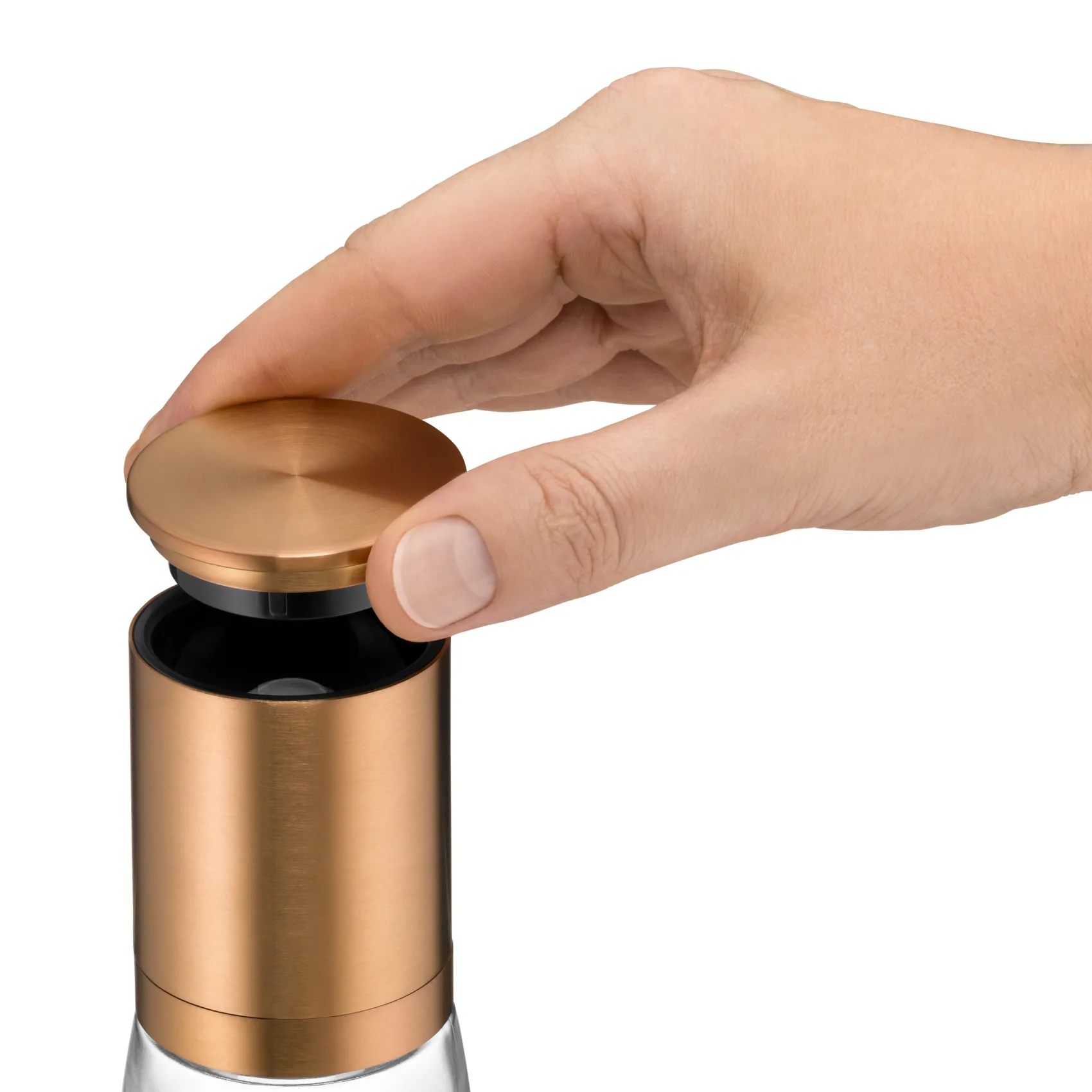 WMF Salz- & Pfeffermühlen|Gewürzmühlen|De Luxe Gewürzmühlen-Set, 2-teilig, Kupfer