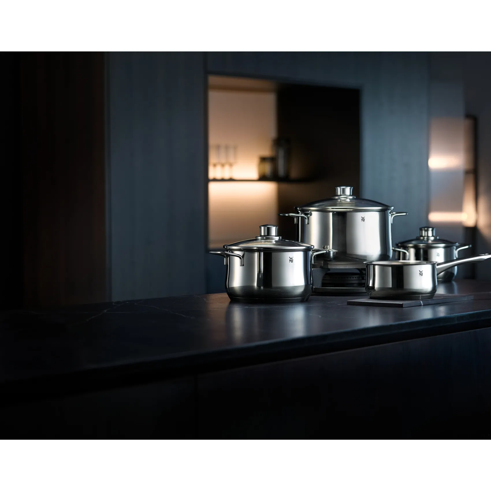 WMF Topfsets|Diadem Plus Topf-Vorteils-Set, 4-teilig*