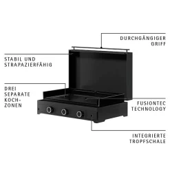 WMF Plancha Grills|Edition One Plancha-Set, 75 cm, Gas