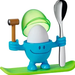 WMF Eierbecher|Eierbecher McEgg mit Löffel, Blau