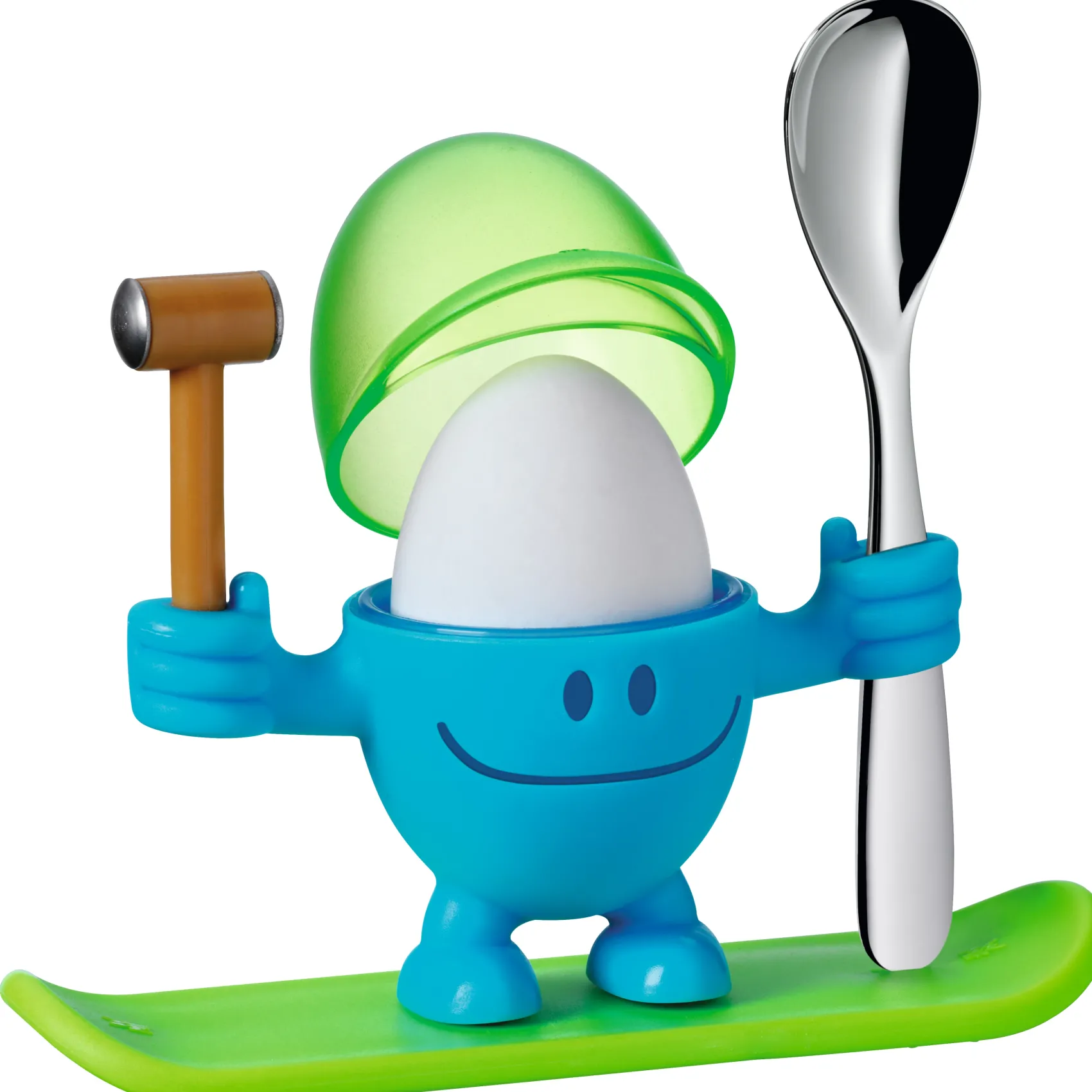 WMF Eierbecher|Eierbecher McEgg mit Löffel, Blau