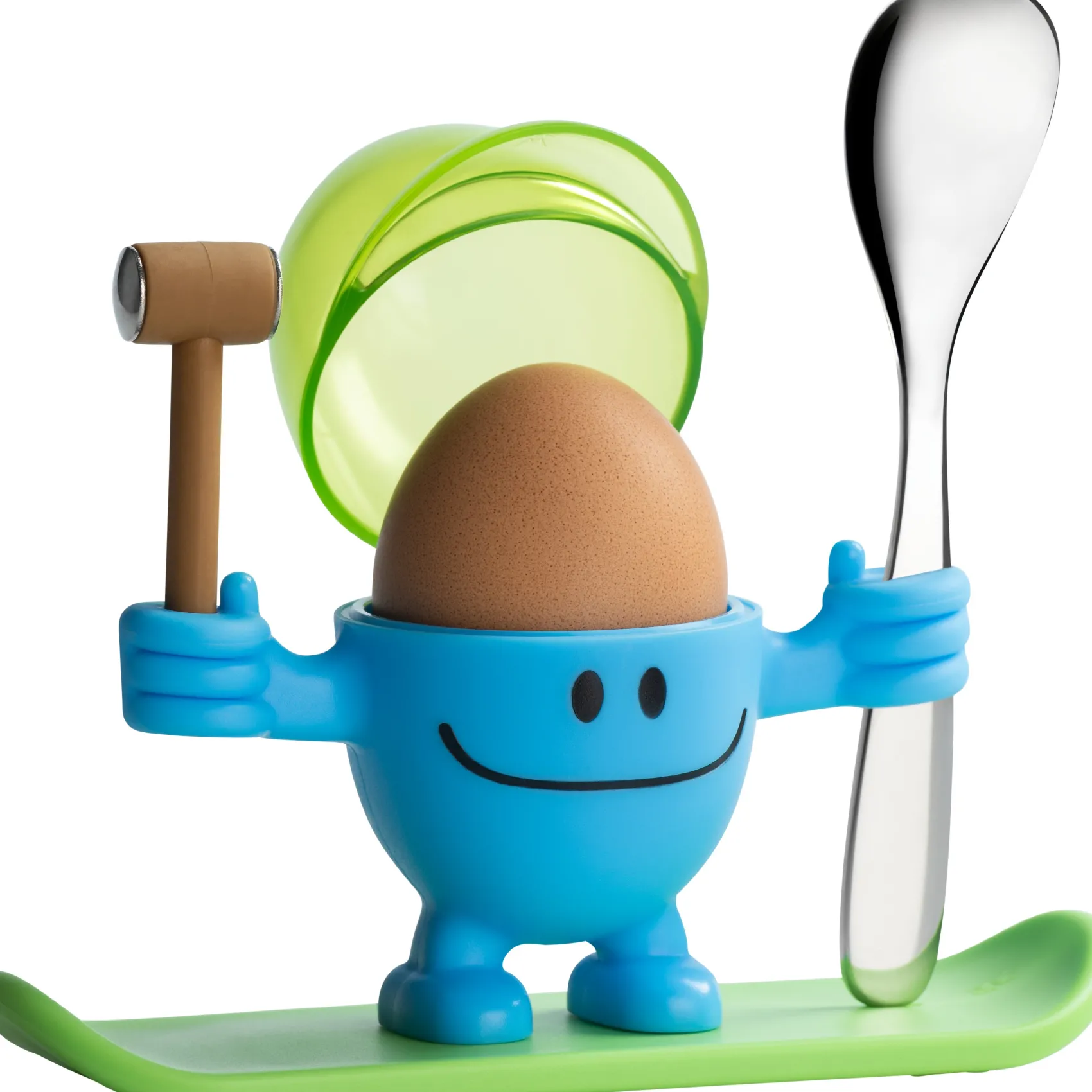 WMF Eierbecher|Eierbecher McEgg mit Löffel, Blau