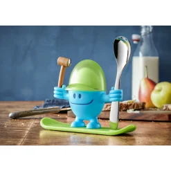 WMF Eierbecher|Eierbecher McEgg mit Löffel, Blau