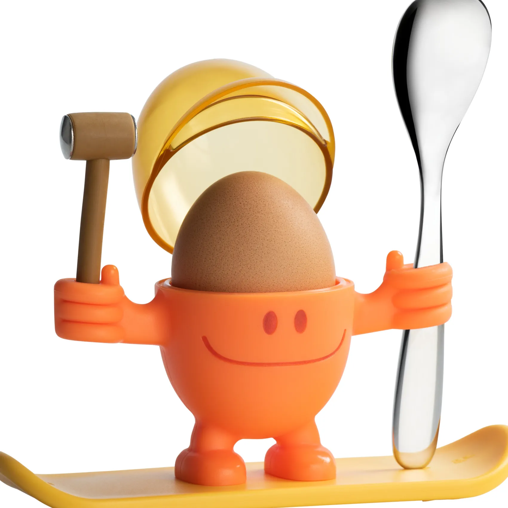 WMF Eierbecher|Eierbecher McEgg mit Löffel, Orange