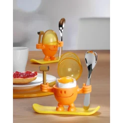 WMF Eierbecher|Eierbecher McEgg mit Löffel, Orange