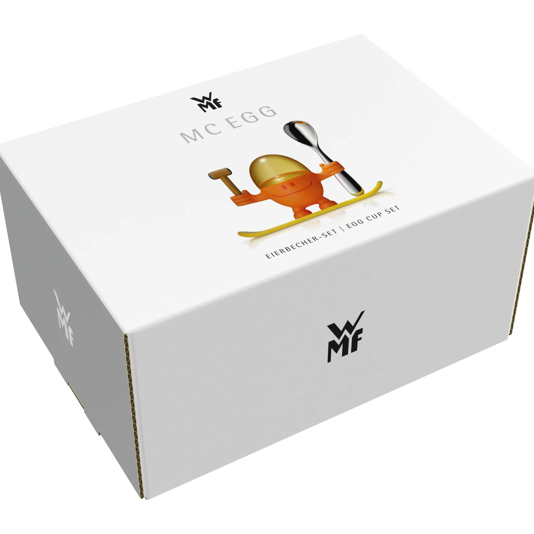 WMF Eierbecher|Eierbecher McEgg mit Löffel, Orange