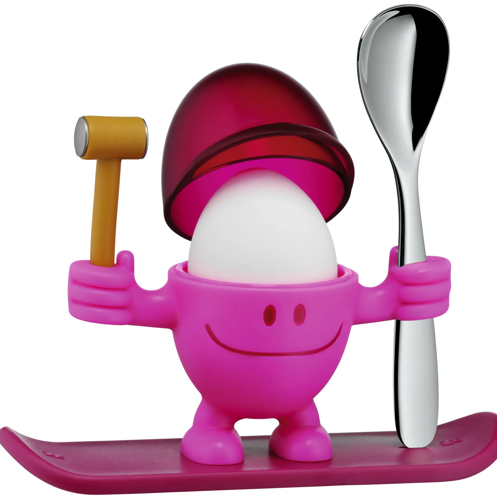 WMF Eierbecher|Eierbecher McEgg mit Löffel, Pink