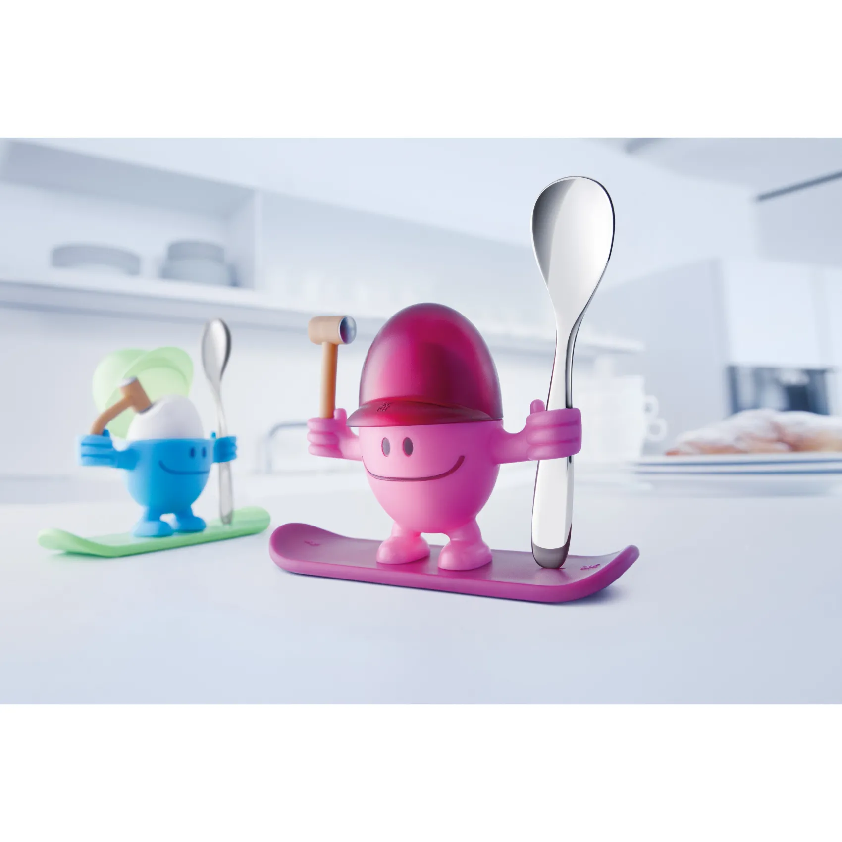 WMF Eierbecher|Eierbecher McEgg mit Löffel, Pink