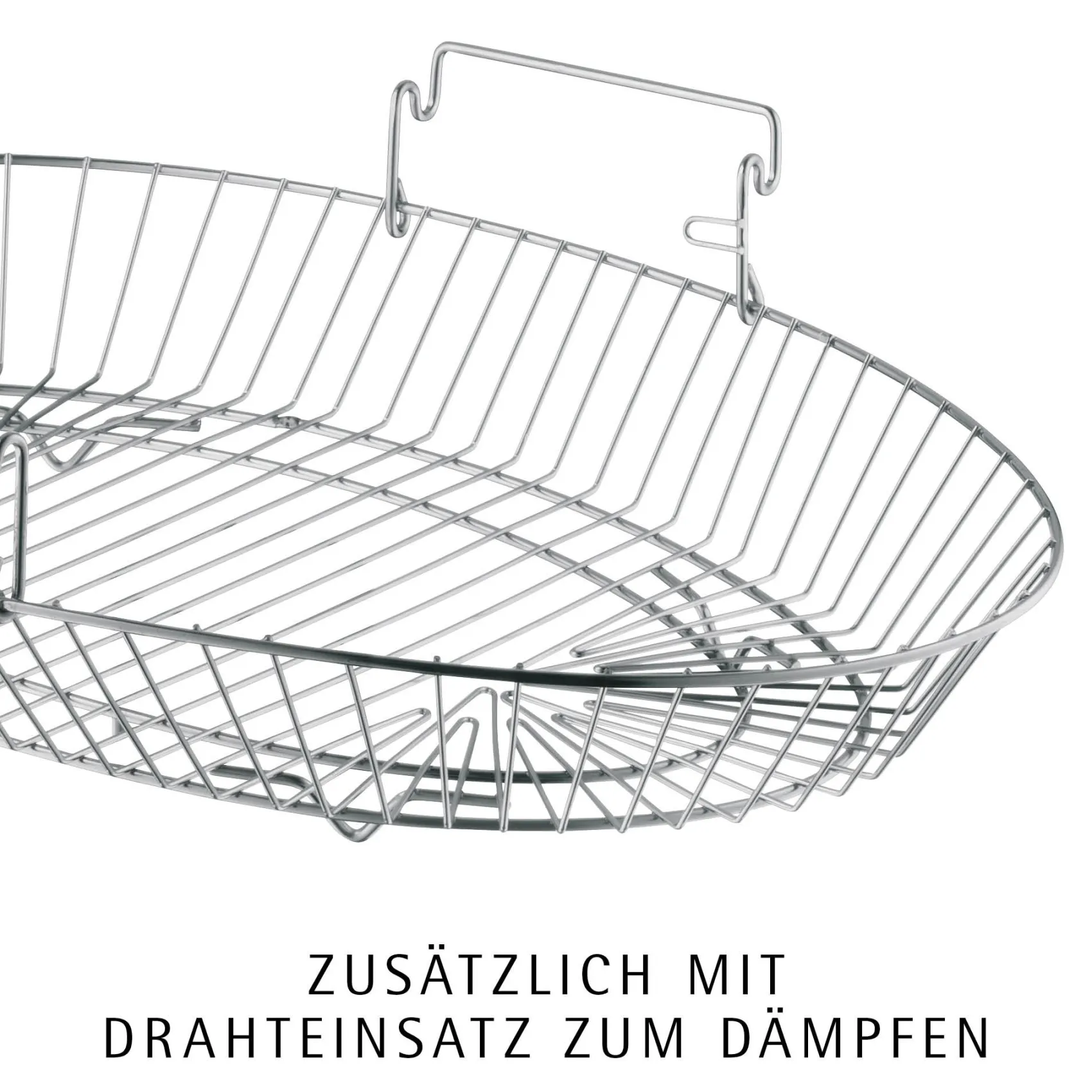 WMF Bräter & Schmortöpfe|Extrabräter mit Metalldeckel, Drahteinsatz und Fleischthermometer