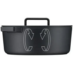 WMF Bräter & Schmortöpfe|Flavour Bräter oval, 33 x 26 cm, Black