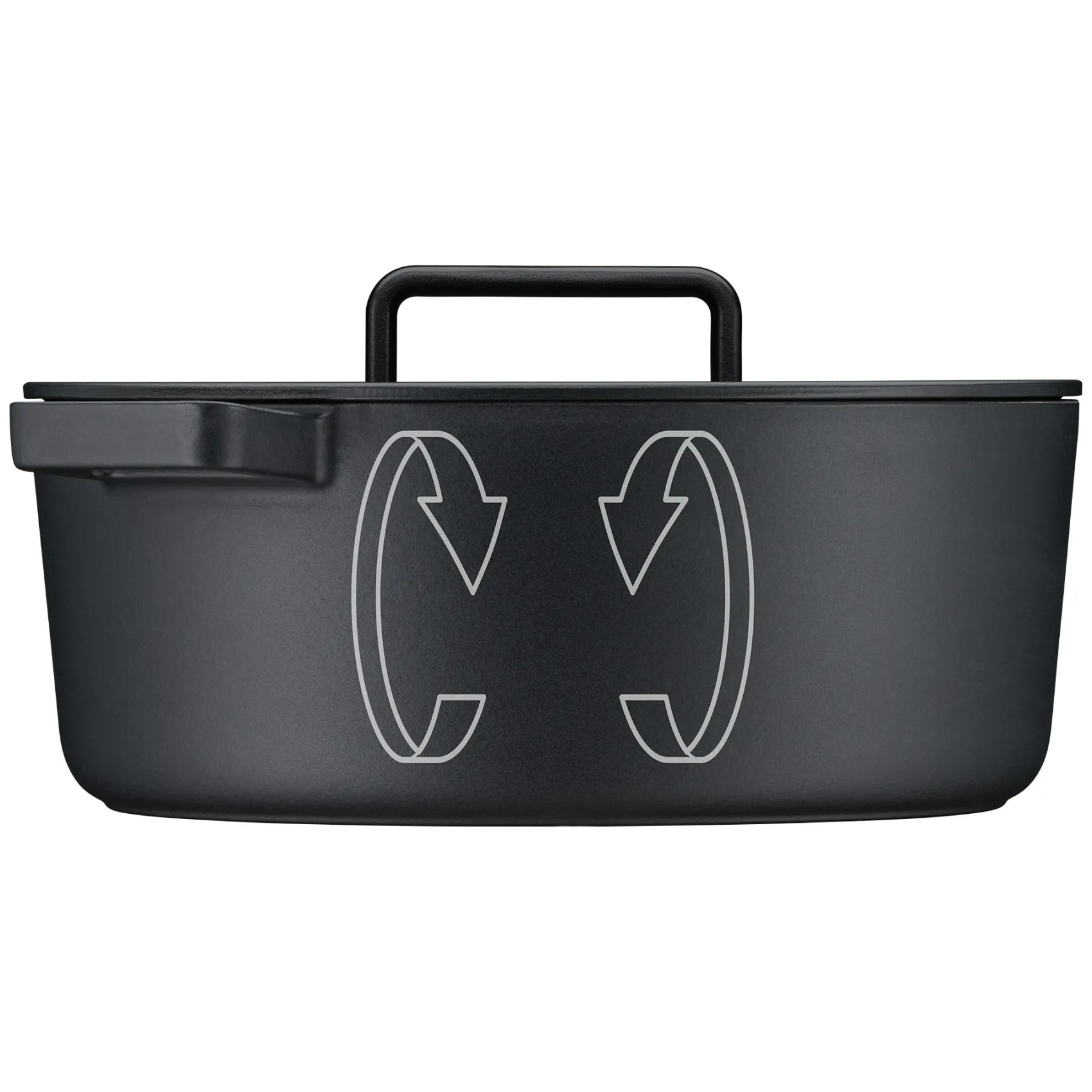 WMF Bräter & Schmortöpfe|Flavour Bräter oval, 33 x 26 cm, Black