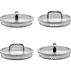 WMF Zubehör Töpfe|Function 4 Advanced Glasdeckel, 16 cm