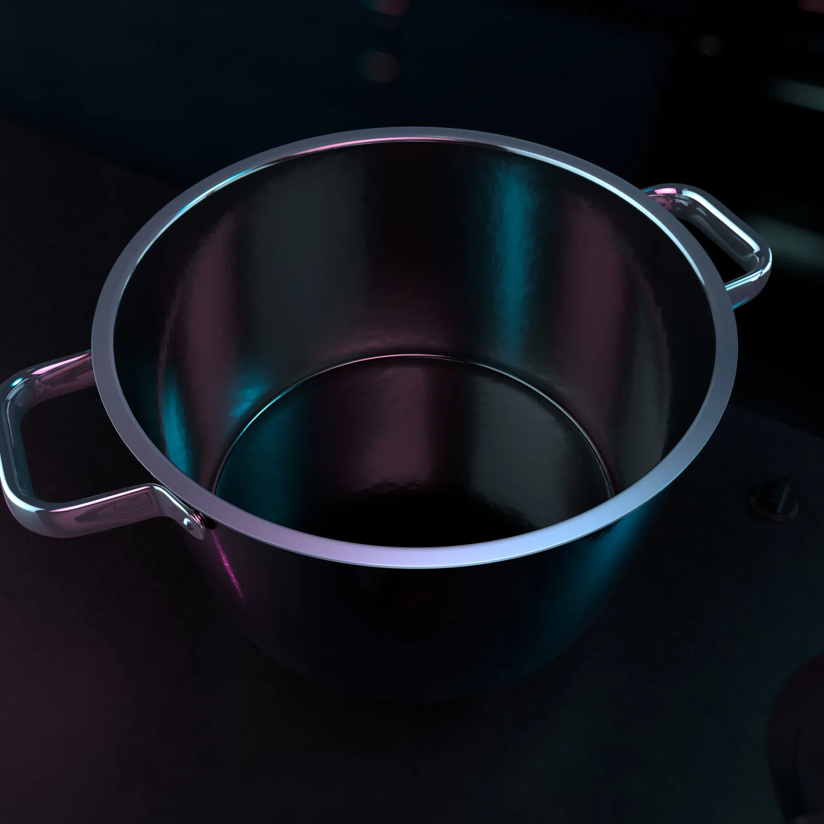 WMF Bratentöpfe|Fusiontec Aromatic Bratentopf mit Deckel, 22 cm, Black