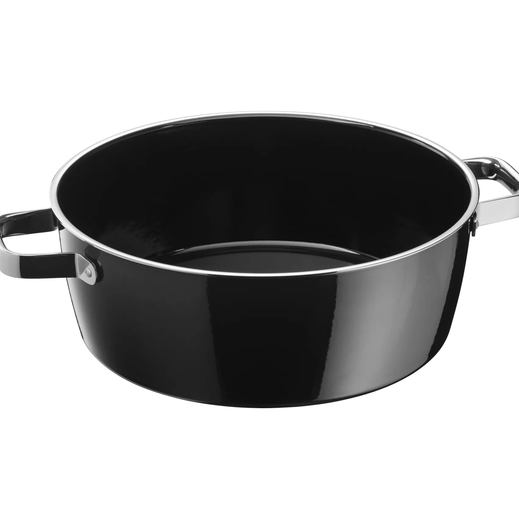 WMF Bratentöpfe|Fusiontec Aromatic Bratentopf mit Deckel, 22 cm, Black