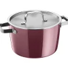 WMF Kochtöpfe|Induktionstöpfe|Fusiontec Aromatic Kochtopf, 24 cm, Rose Quartz