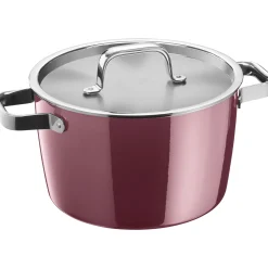 WMF Kochtöpfe|Induktionstöpfe|Fusiontec Aromatic Kochtopf, 24 cm, Rose Quartz