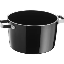 WMF Kochtöpfe|Induktionstöpfe|Fusiontec Aromatic Kochtopf, 24 cm, Black