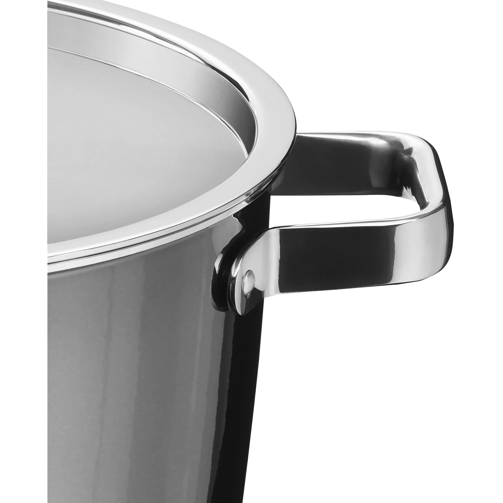 WMF Kochtöpfe|Induktionstöpfe|Fusiontec Aromatic Kochtopf, 24 cm, Black