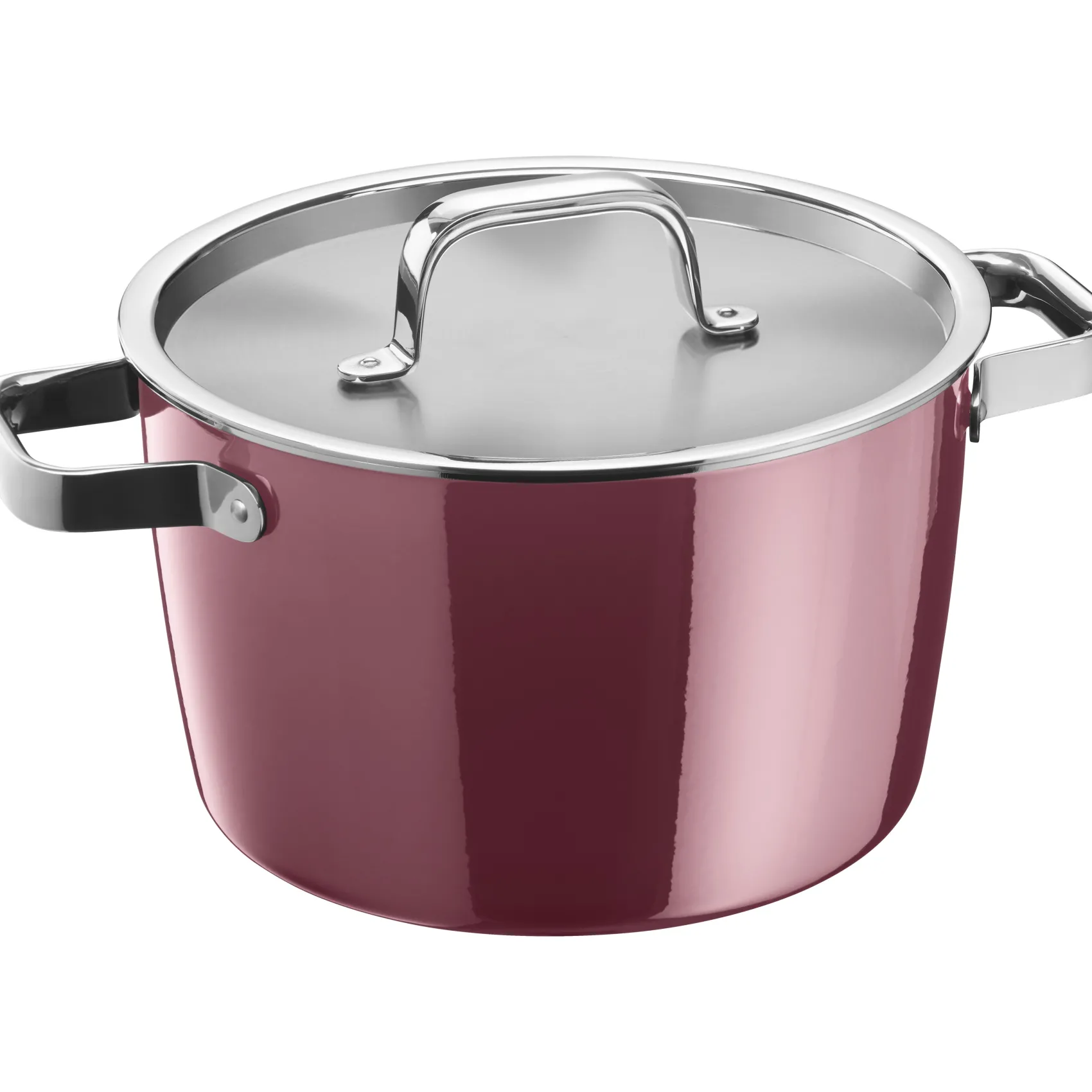WMF Kochtöpfe|Induktionstöpfe|Fusiontec Aromatic Kochtopf, 22 cm, Rose Quartz