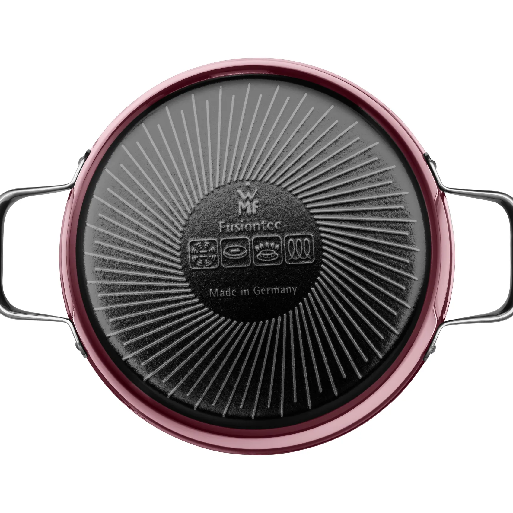 WMF Kochtöpfe|Induktionstöpfe|Fusiontec Aromatic Kochtopf, 22 cm, Rose Quartz