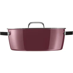 WMF Bräter & Schmortöpfe|Fusiontec Aromatic Schmortopf, 28 cm, Rose Quartz