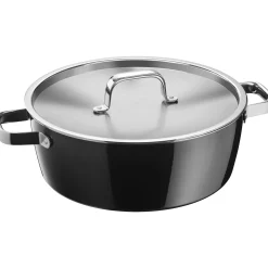 WMF Bräter & Schmortöpfe|Fusiontec Aromatic Schmortopf, 28 cm, Black