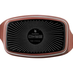 WMF Bräter & Schmortöpfe|Fusiontec Mineral Bräter mit Glasdeckel, rechteckig, 32 x 21 cm, Rose Quartz
