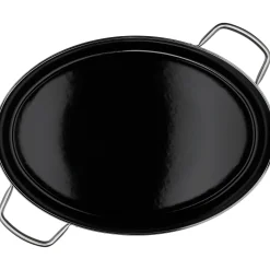 WMF Bräter & Schmortöpfe|Fusiontec Mineral Bräter mit Glasdeckel, oval, 36 cm, Platinum