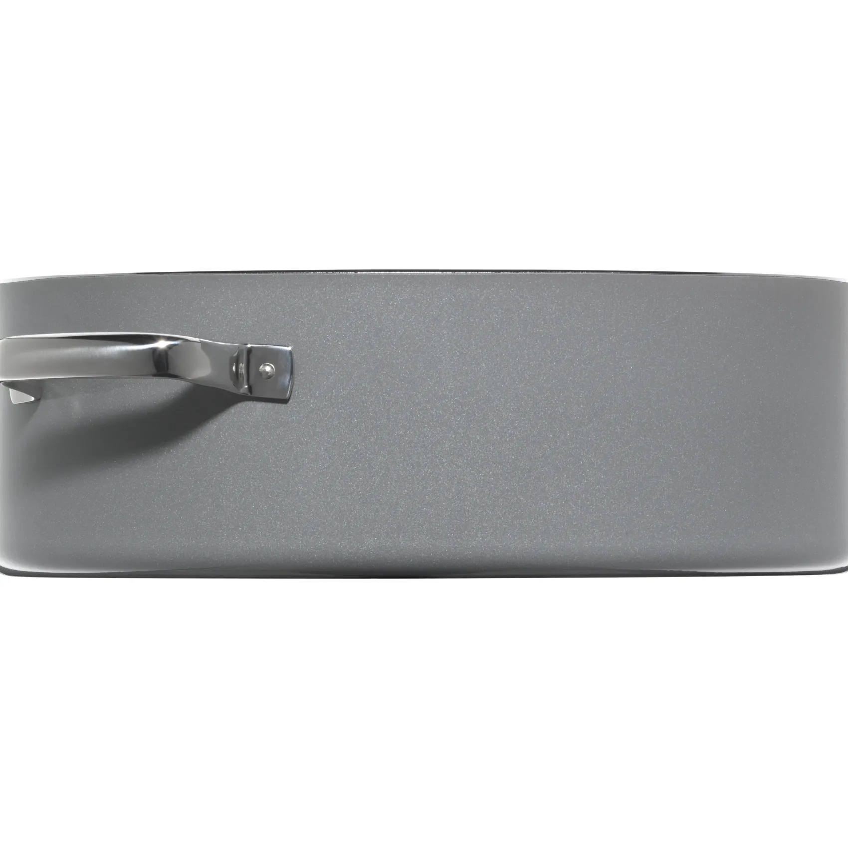 WMF Bräter & Schmortöpfe|Fusiontec Mineral Bräter mit Glasdeckel, oval, 36 cm, Platinum