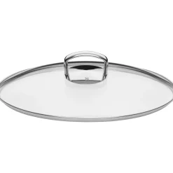 WMF Bräter & Schmortöpfe|Fusiontec Mineral Bräter mit Glasdeckel, oval, 36 cm, Platinum