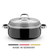 WMF Induktionstöpfe|Induktionspfannen|Fusiontec Mineral Pro, Schmortopf mit Deckel, 28 cm, Black