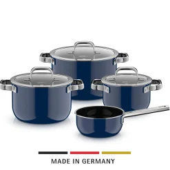 WMF Topfsets|Fusiontec Mineral Pro, Topf-Set, 4-teilig, Tim Raue Edition