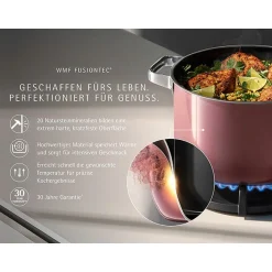 WMF Topfsets|Fusiontec Mineral Pro, Topf-Set, 4-teilig, Rose Quartz