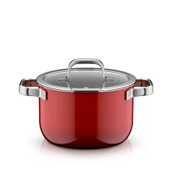 WMF Topfsets|Fusiontec Mineral Pro, Topf-Set, 4-teilig, Passion Red