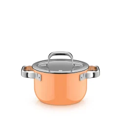 WMF Topfsets|Fusiontec Mineral Pro, Topf-Set, 4-teilig, Papaya Orange