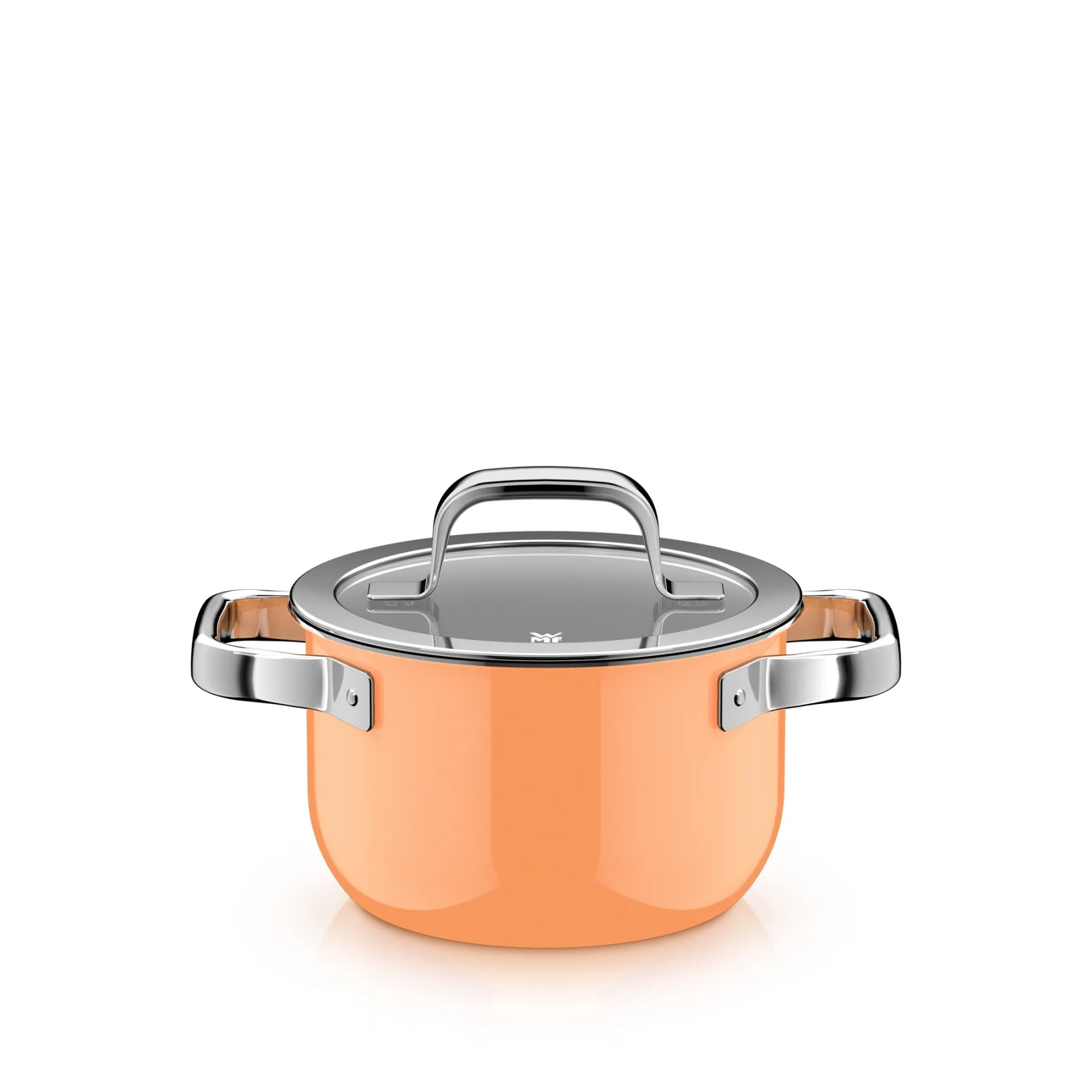 WMF Topfsets|Fusiontec Mineral Pro, Topf-Set, 4-teilig, Papaya Orange