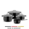WMF Topfsets|Fusiontec Mineral Pro, Topf-Set, 4-teilig, Black