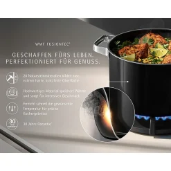 WMF Topfsets|Fusiontec Mineral Pro, Topf-Set, 4-teilig, Black