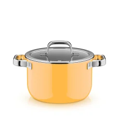 WMF Topfsets|Fusiontec Mineral Pro, Topf-Set, 4-teilig, Mango Yellow