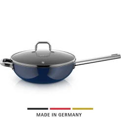 WMF Woks|Fusiontec Mineral Pro, Wok mit Deckel, 28 cm, Tim Raue Edition