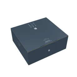 WMF Schmorpfannen|Pfannen Mit Deckel|Fusiontec Mineral Schmorpfanne mit Glasdeckel, 28 cm, Platinum
